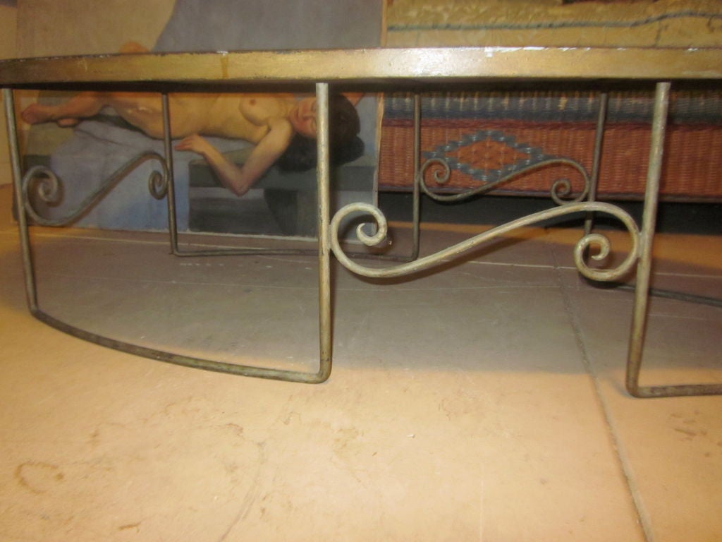 Mid-20th Century Vintage Mid Century Iron Coffee table