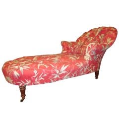 Antique Tufted Chaise