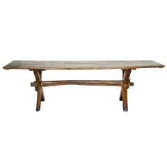 Antique Sawbuck Table