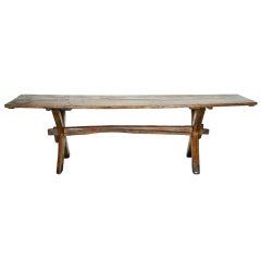 Sawbuck Table