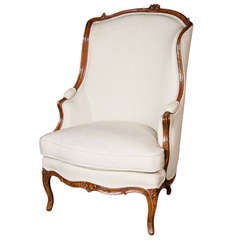 18th Century French Wing Chair