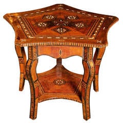 A Late 19th Syrian Center or End Table