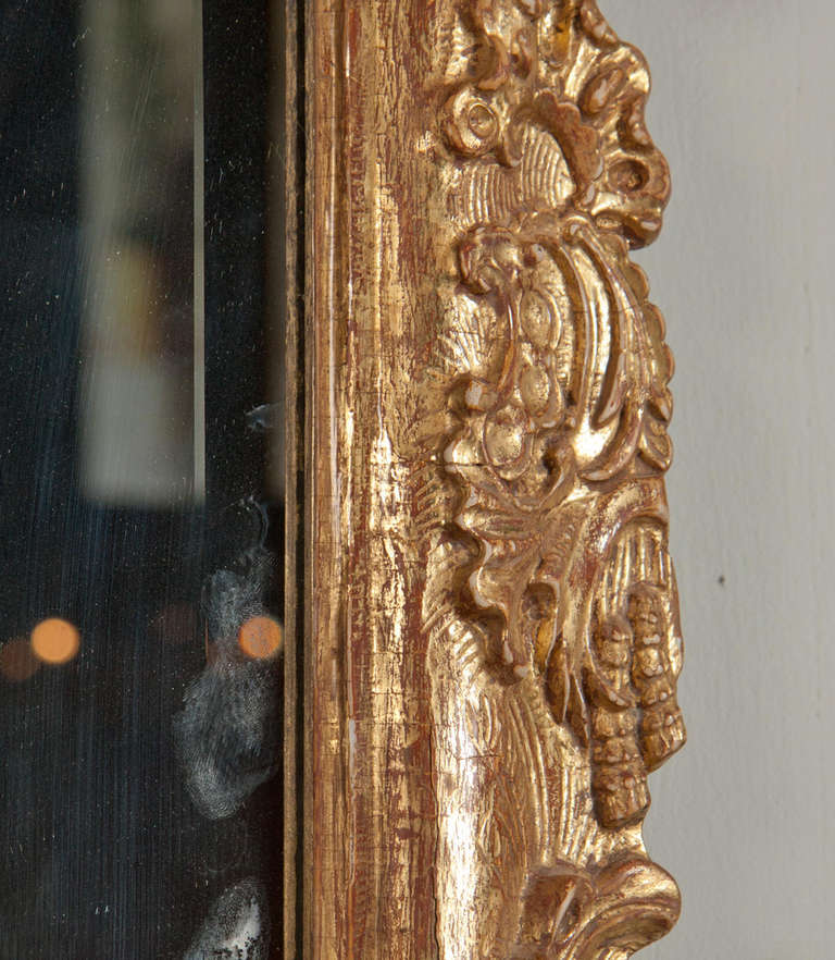 18th Century Gilt Mirror In Excellent Condition For Sale In Mississauga, ON