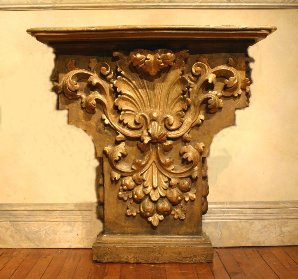 18th Century Carved Console