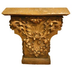 Carved Console