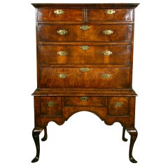 An Early 18th Century Chest on Stand