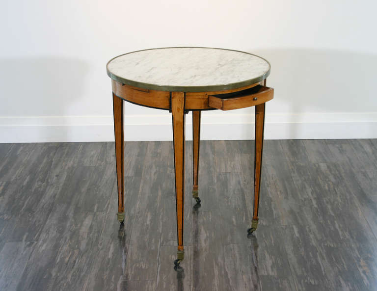 French Early 19th Century Bouillotte Table 1