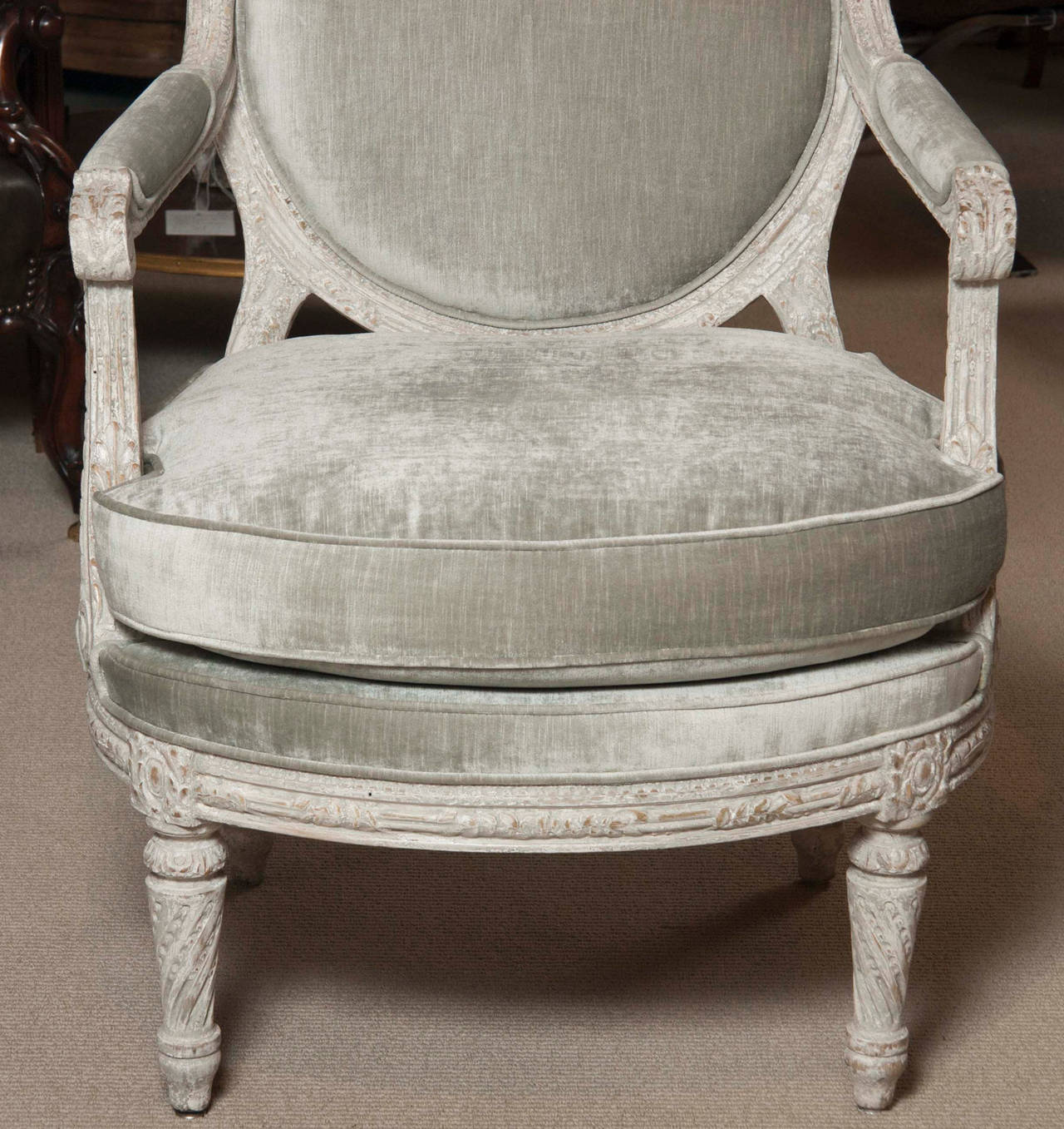 Pair of Italian, Late 18th Century Armchairs For Sale 2