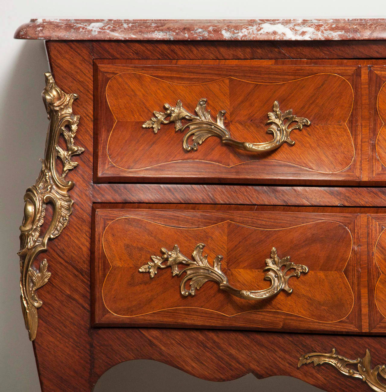 Ormolu French Mid-19th Century Commode For Sale