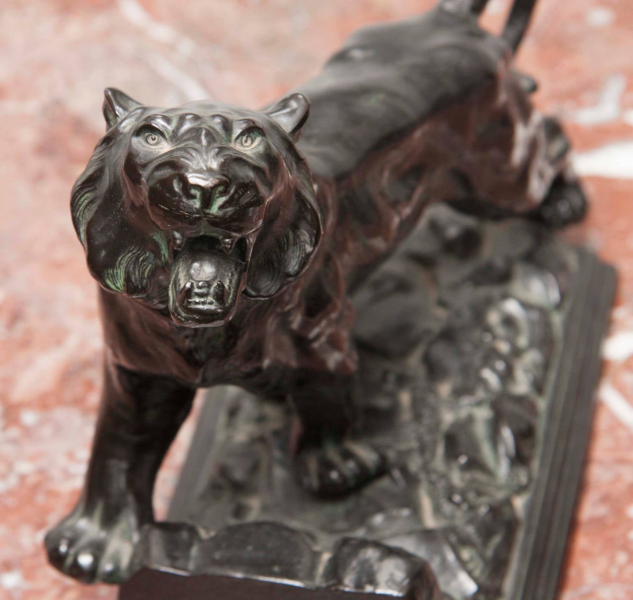 19th Century Pair of Lion Form Bookends