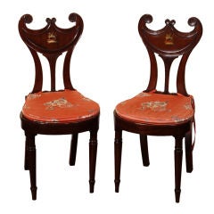 Pair of Hall Chairs