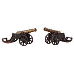 Antique Pair of  table Canons