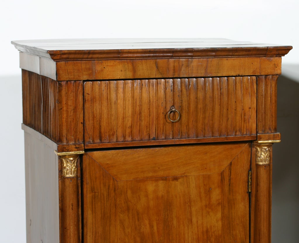 Neoclassical Revival Pair of Nightstands For Sale