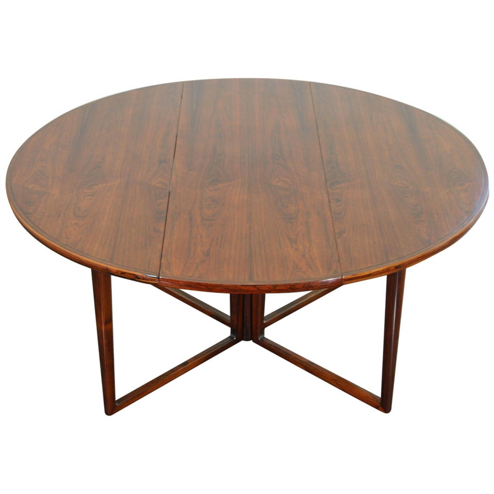 Very Rare Dining Table Designed by Helge Sibast, Produced by Sibast Møbler For Sale