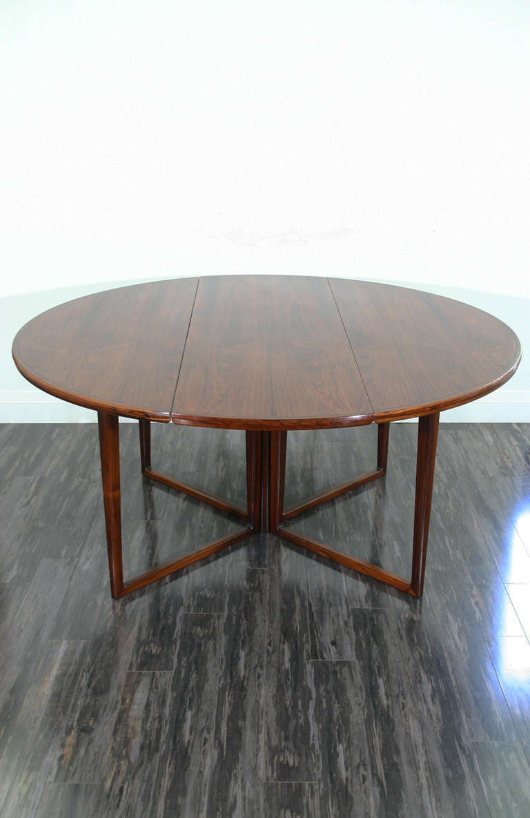 Very Rare Dining Table Designed by Helge Sibast, Produced by Sibast Møbler For Sale 2