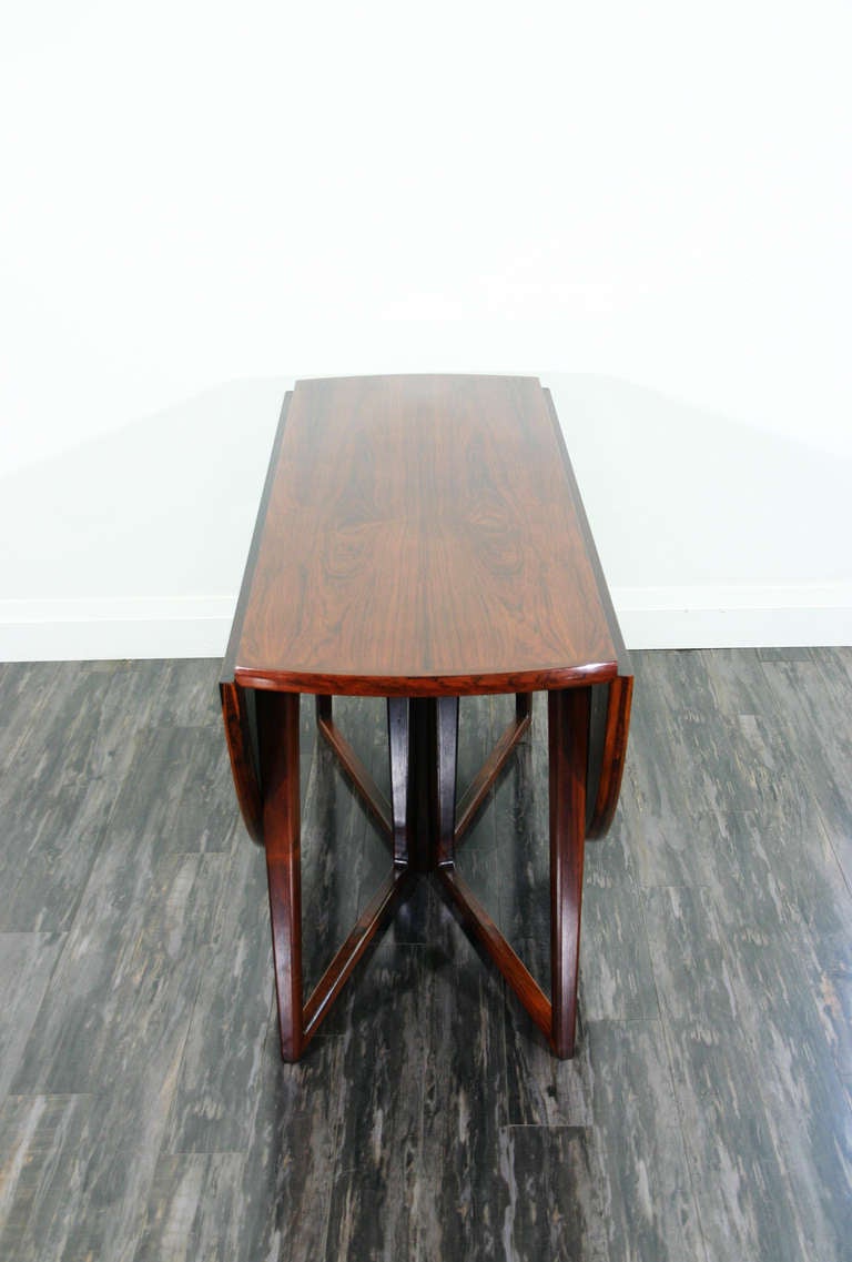Very Rare Dining Table Designed by Helge Sibast, Produced by Sibast Møbler For Sale 1