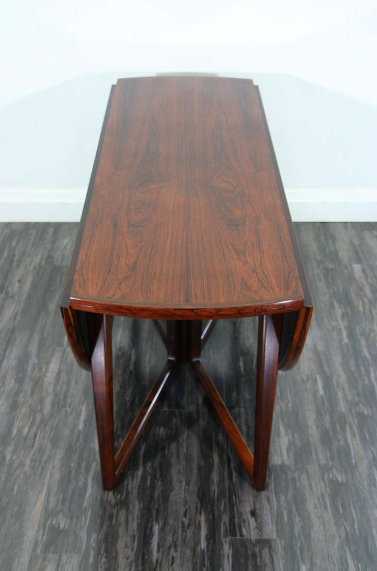 Mid-20th Century Very Rare Dining Table Designed by Helge Sibast, Produced by Sibast Møbler For Sale