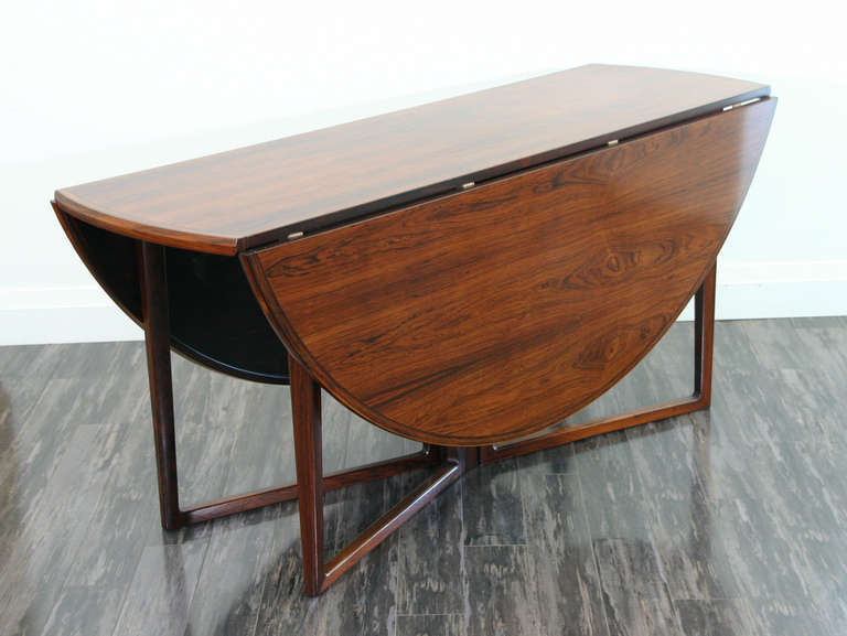 Danish Very Rare Dining Table Designed by Helge Sibast, Produced by Sibast Møbler For Sale