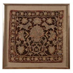 19th Century Embroidered Panel