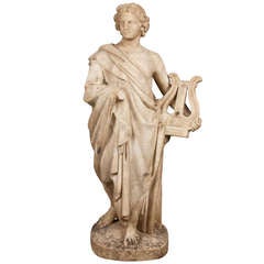 An English Late 18th Century Marble Figure