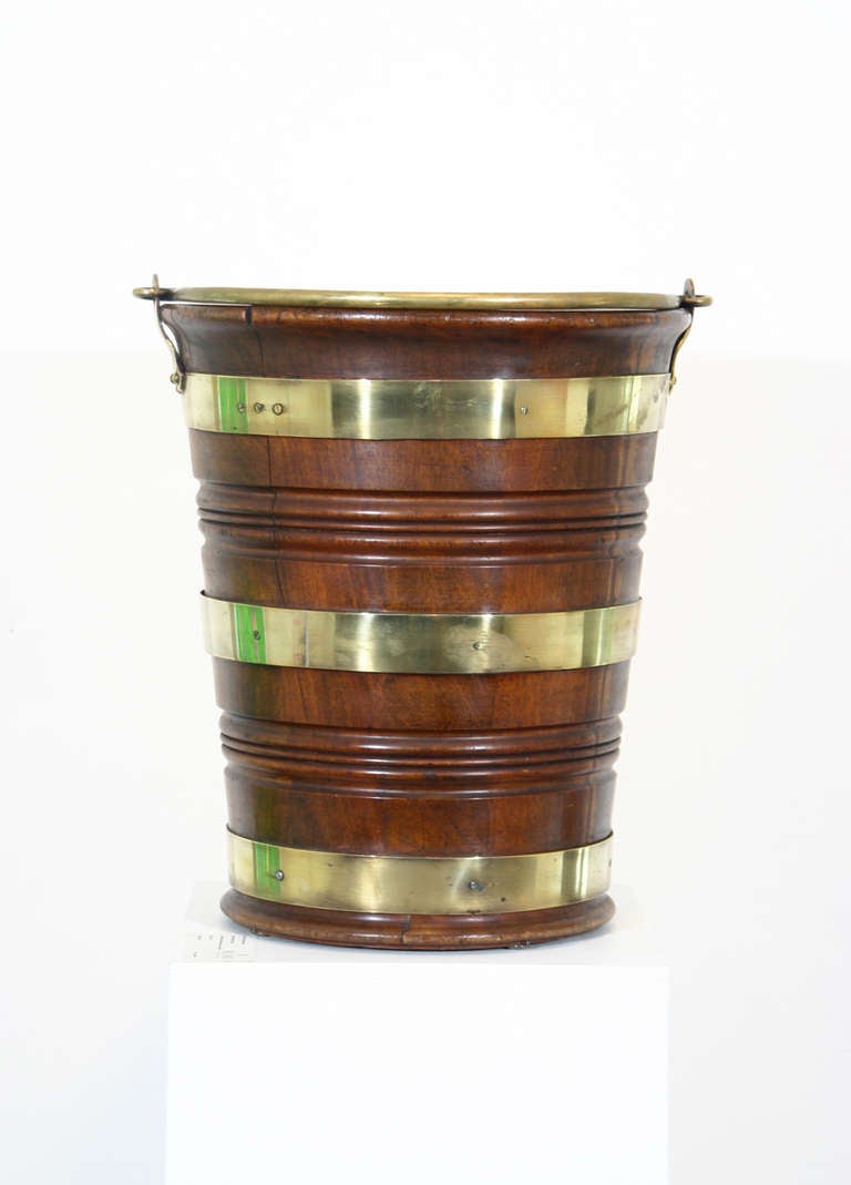 Late 18th Century Peat Bucket For Sale at 1stdibs