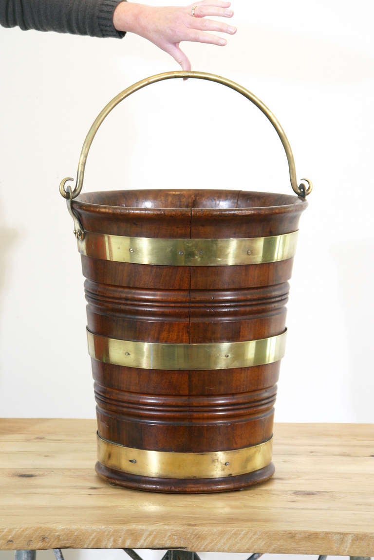 Late 18th Century Peat Bucket