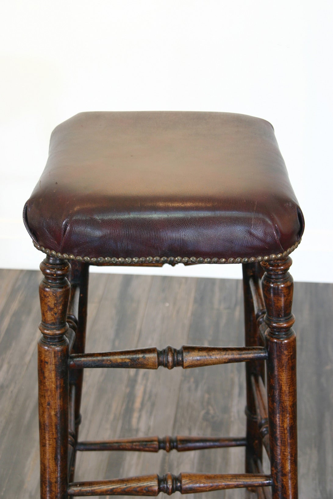 British 19th Century Counter Stool For Sale