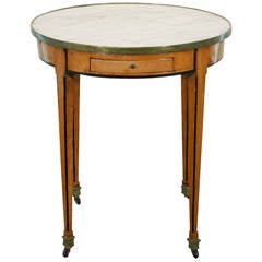 French Early 19th Century Bouillotte Table