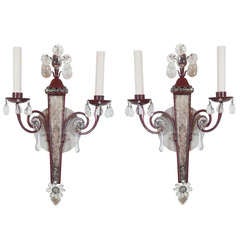 Pair Of Venetian Style Sconces.