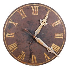 Grand cadran d'horloge décoratif