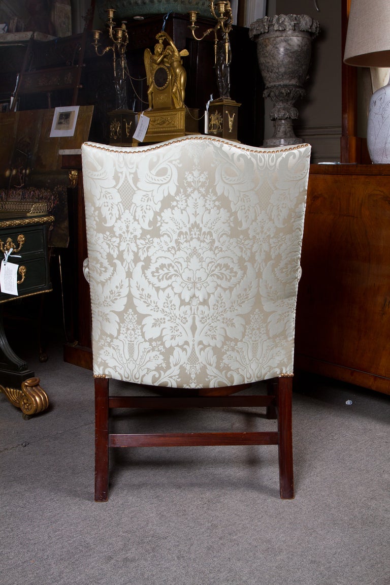 George III Style Gainsborough Chair In Good Condition In Montreal, QC