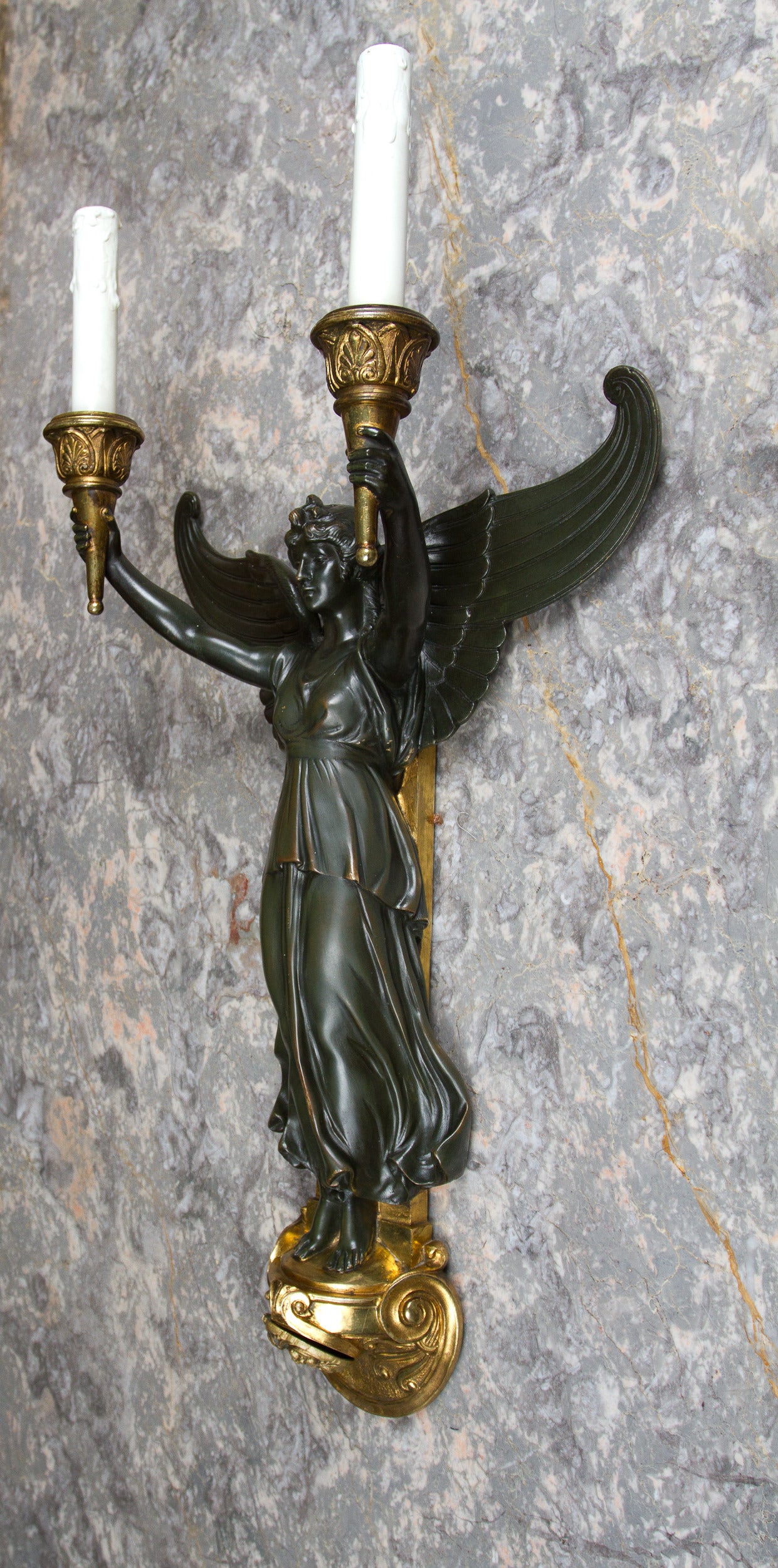Late 19th Century Empire Style Sconce
