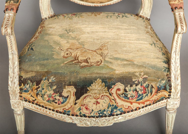 Late 18th Century Pair of 18th Century Louis XVI Chairs