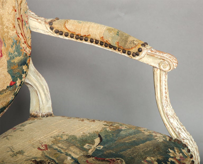 Pair of 18th Century Louis XVI Chairs 1