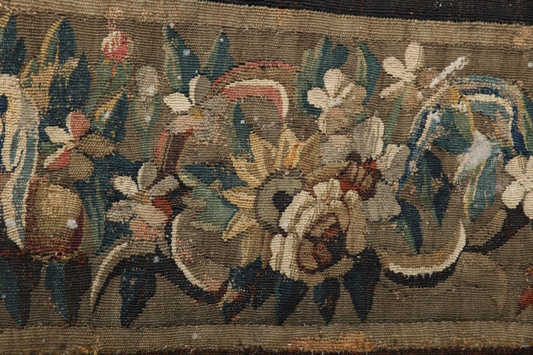 Beautiful 17th Century Flemish Verdure Tapestry 2