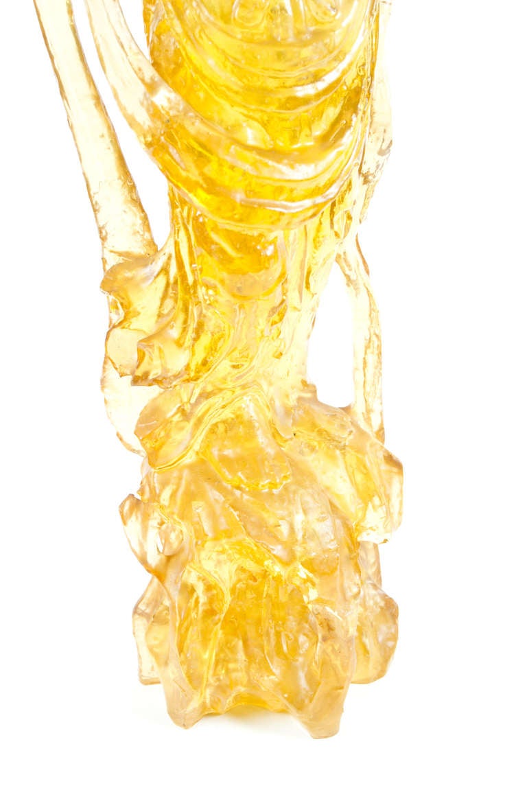 French Large Resin Sculpture in the Manner of Marie Claude Fouquières