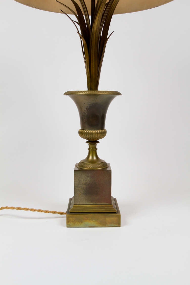 French Elegant  Table Lamp Attributed to Maison Charles For Sale