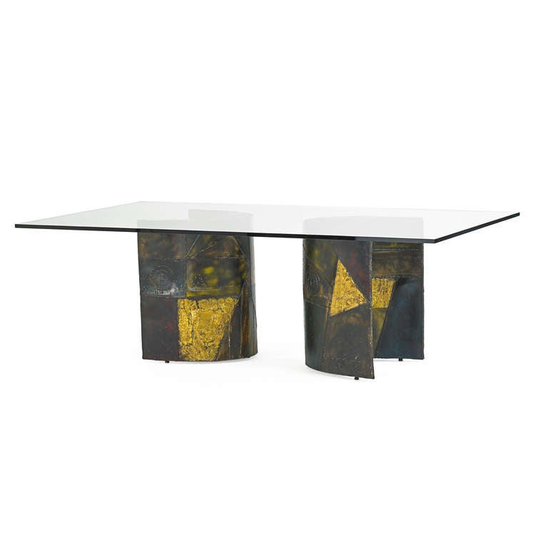 Mid-Century Modern Exceptional Paul Evans Dining Table from His Studio Model PE-24