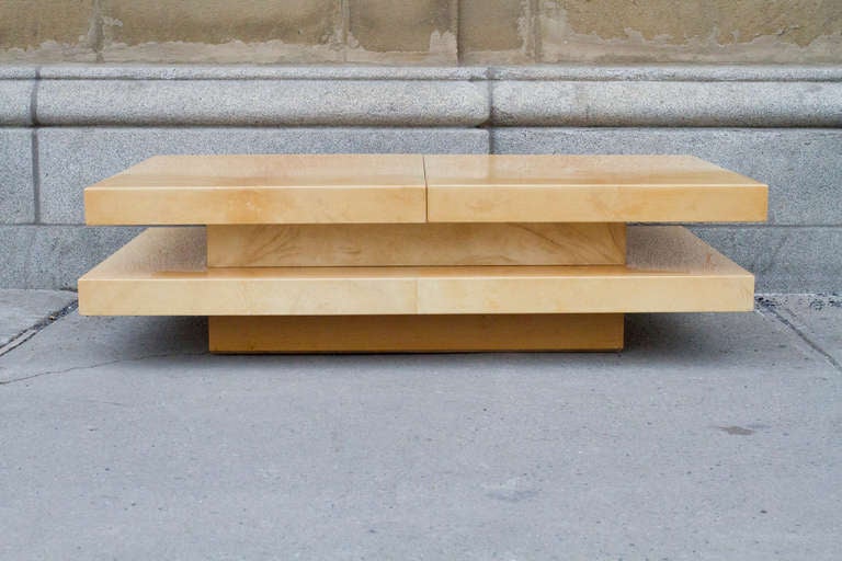 Italian Modernist Coffee Table by Aldo Tura