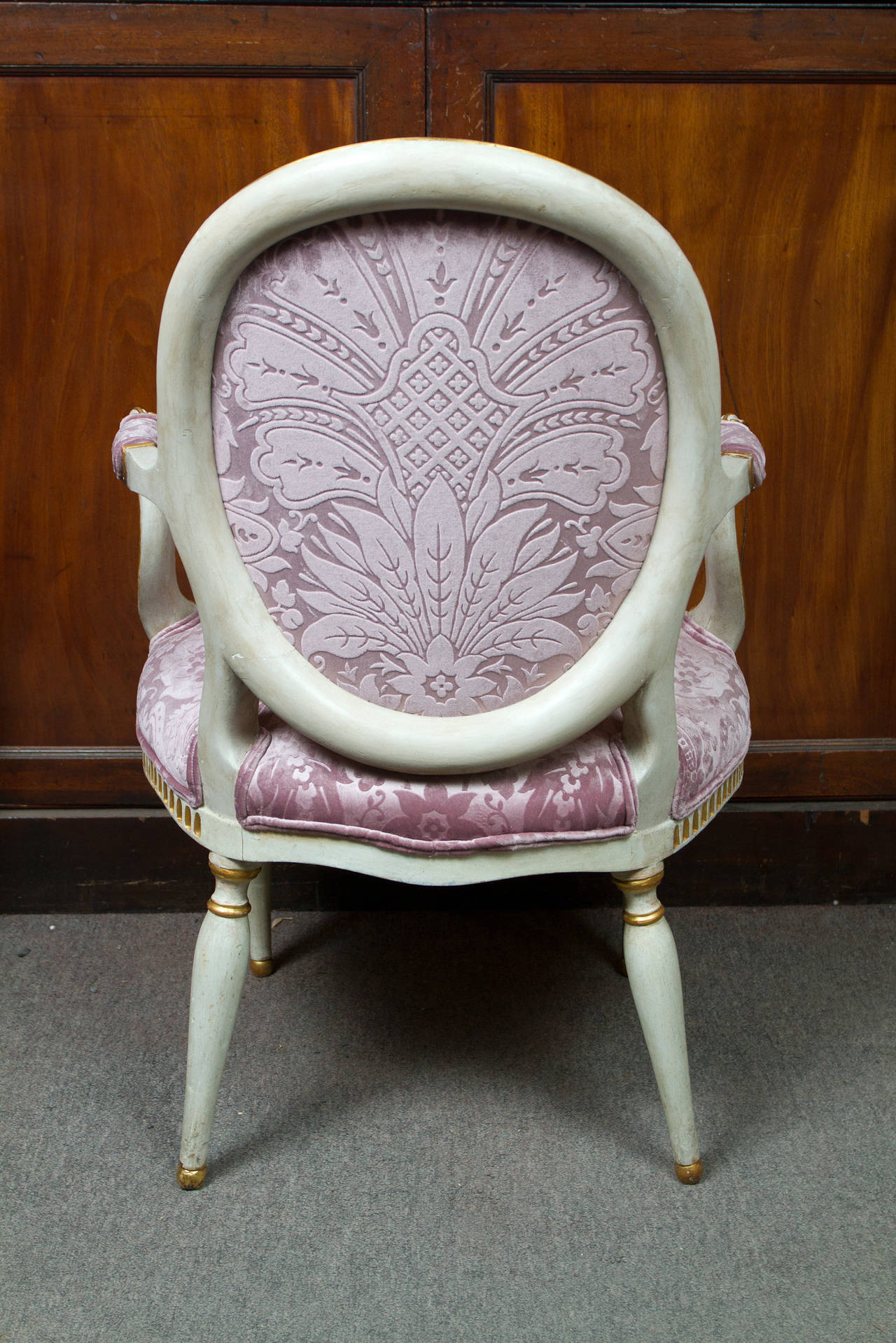 Pareja de sillas neoclásicas italianas Italiano en venta