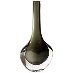Nils Landberg Sommerso Vase for Orrefors 3