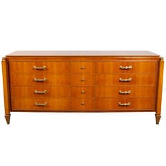 Mid-Century Sycamore Credenza 1