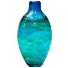 Beautiful Blown Glass, Bottle Shape Vase