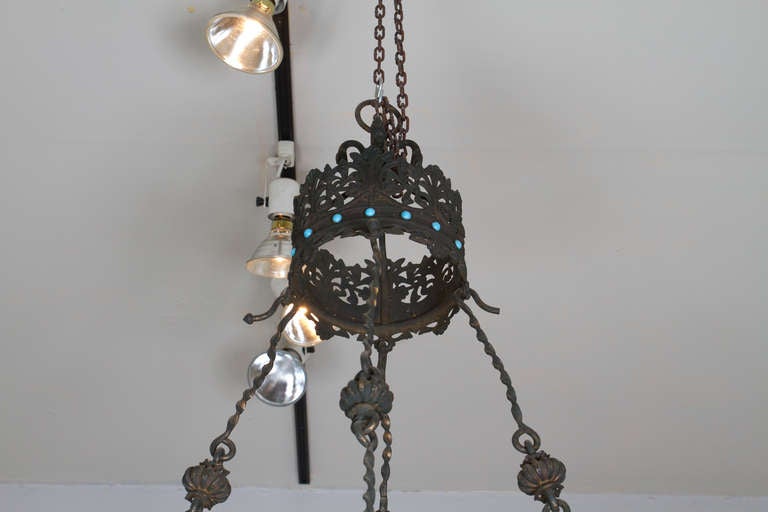 Neugotik-Revival-Lampe (19. Jahrhundert) im Angebot