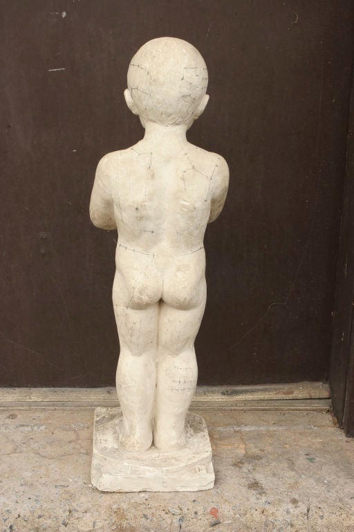 French Art Deco Plaster Sculpture For Sale