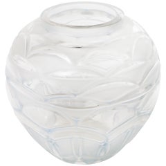 Art Deco  Glass Vase By A. Hunebelle