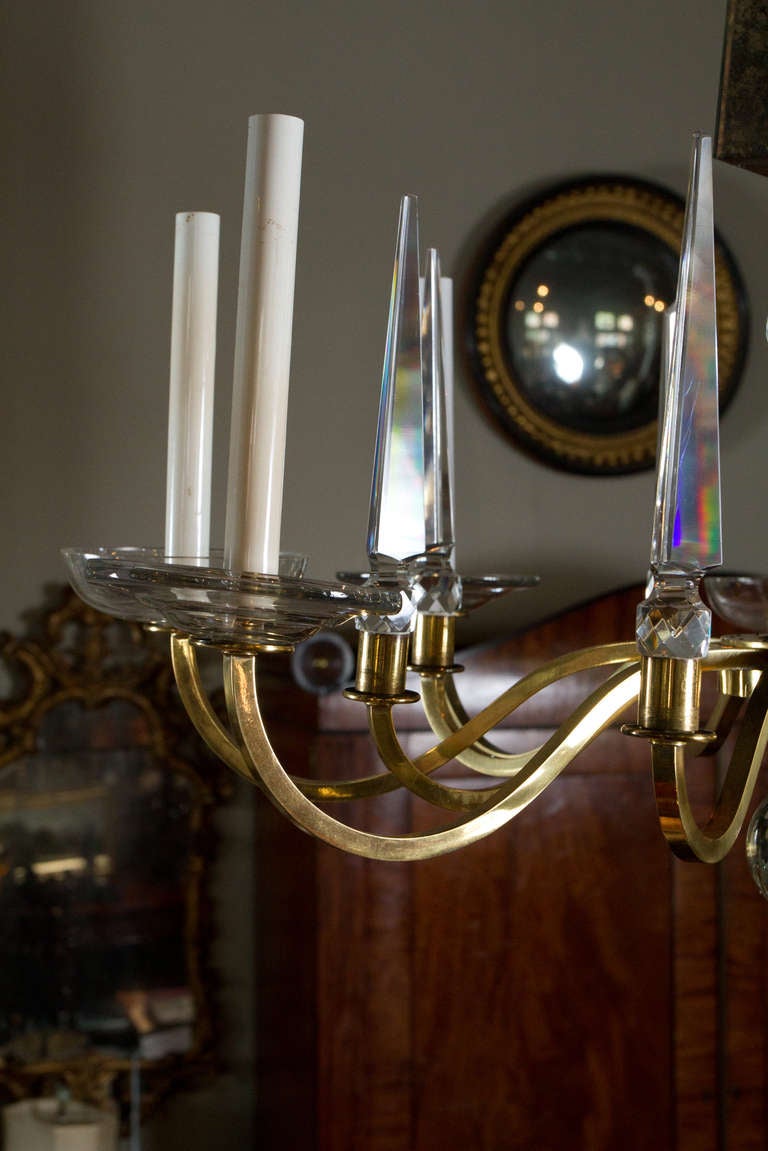Mid Century Chandelier For Sale 1