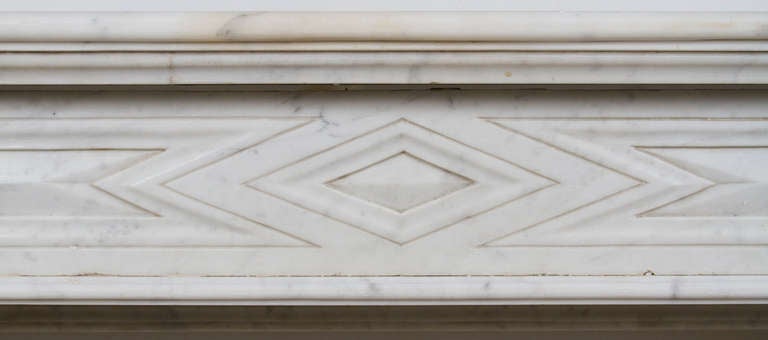 French Empire Marble Mantel
