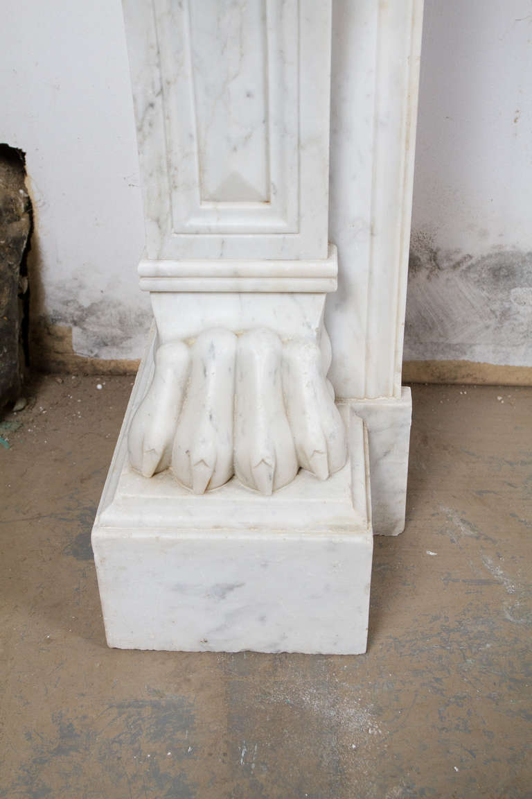 Empire Marble Mantel 1