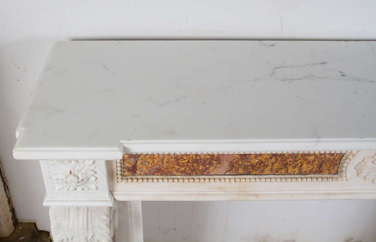 Statuary Marble Mantel For Sale 1
